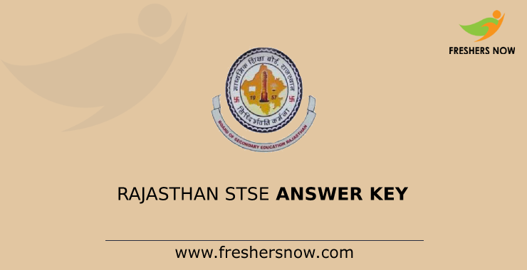 Rajasthan STSE Answer Key