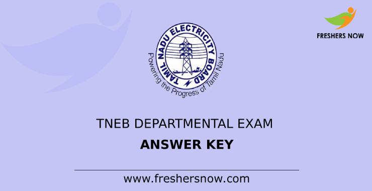 TNEB Departmental Exam Answer Key TNEB Departmental Exam Answer Key