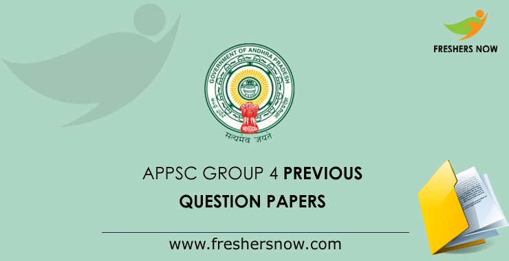 APPSC Group 4 Previous Question Papers APPSC Group 4 Previous Question Papers