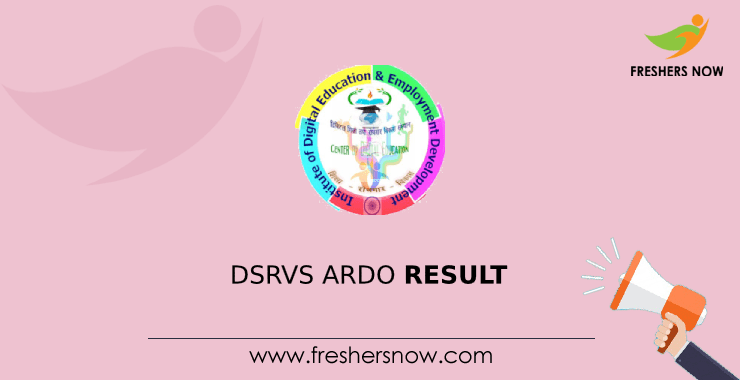 DSRVS ARDO Result DSRVS ARDO Result