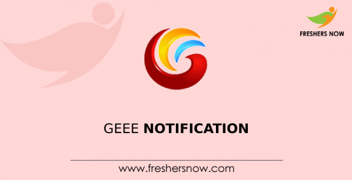 GEEE अधिसूचना GEEE अधिसूचना