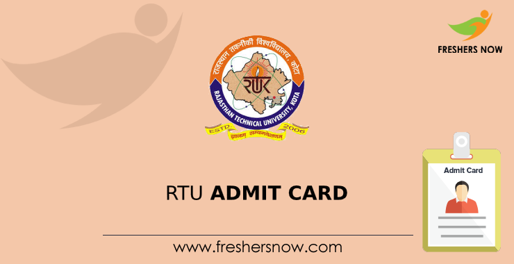 RTU Admit Card RTU Admit Card