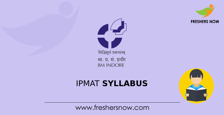 IPMAT Syllabus IPMAT Syllabus