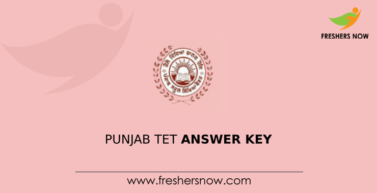 Punjab TET Answer Key