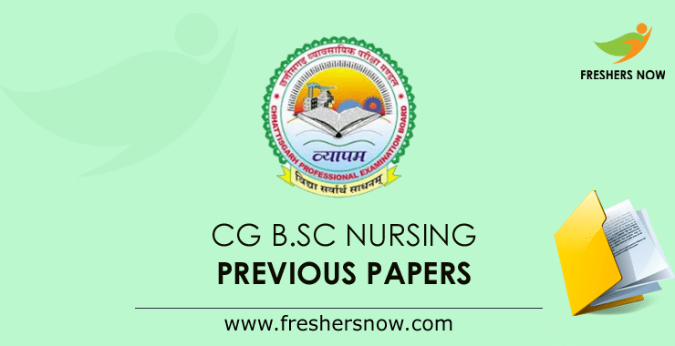 CG B.Sc Nursing Previous Question Papers CG B.Sc Nursing Previous Question Papers