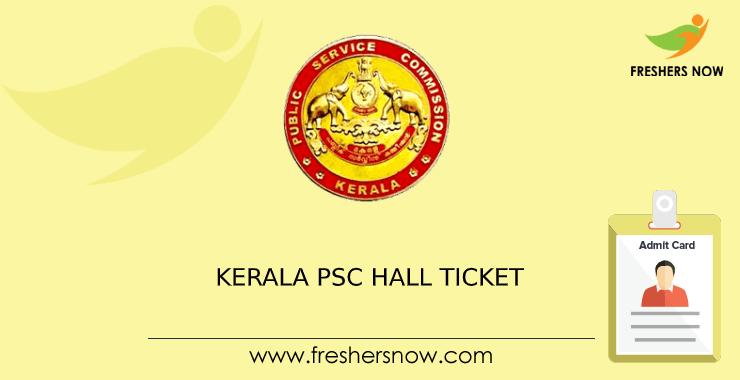 Kerala-PSC-Hall-Ticket Kerala-PSC-Hall-Ticket