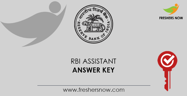 RBI Assistant Answer Key RBI Assistant Answer Key
