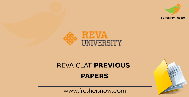 REVA CLAT Previous Question Papers REVA CLAT Previous Question Papers