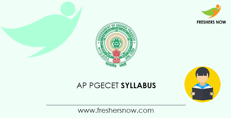 AP PGECET Syllabus AP PGECET Syllabus