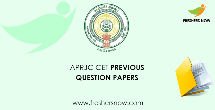 APRJC CET Previous Question Papers APRJC CET Previous Question Papers