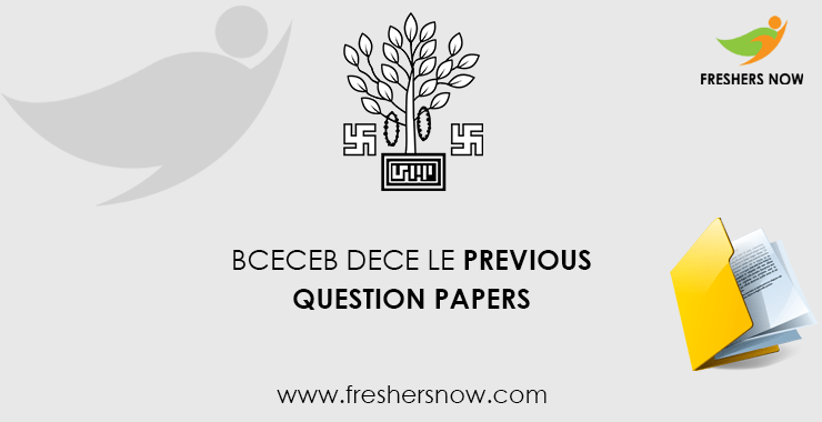 Bihar DECE LE Previous Question Papers Bihar DECE LE Previous Question Papers