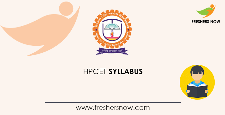 HPCET Syllabus HPCET Syllabus
