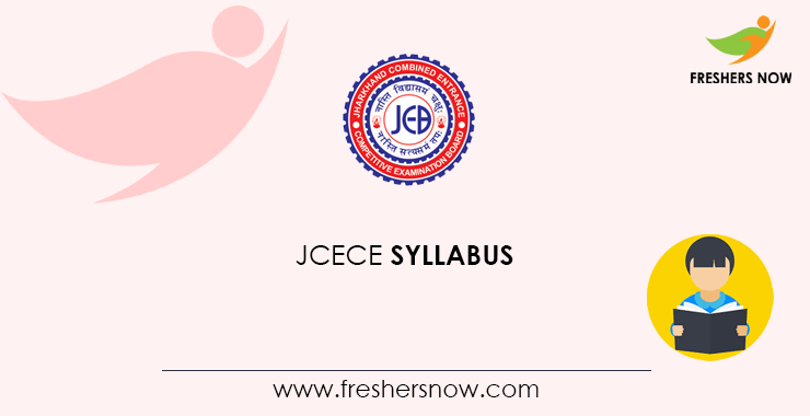 JCECE Syllabus JCECE Syllabus