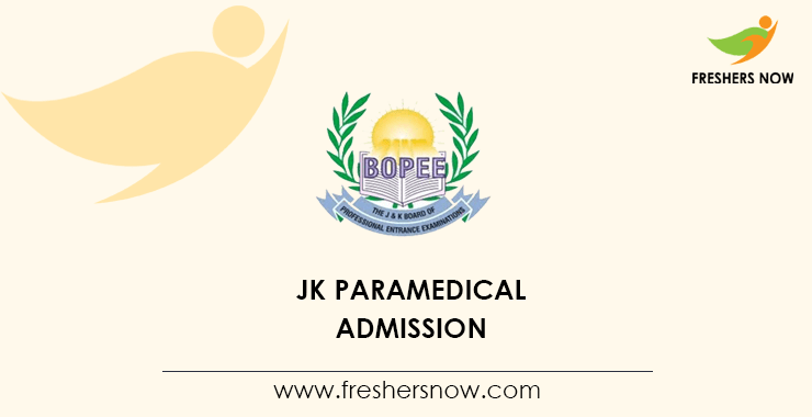 JK Paramedical Admission JK Paramedical Admission