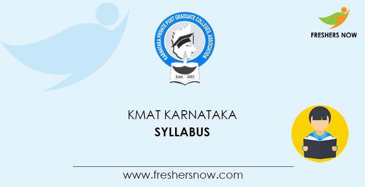 KMAT Karnataka Syllabus KMAT Karnataka Syllabus