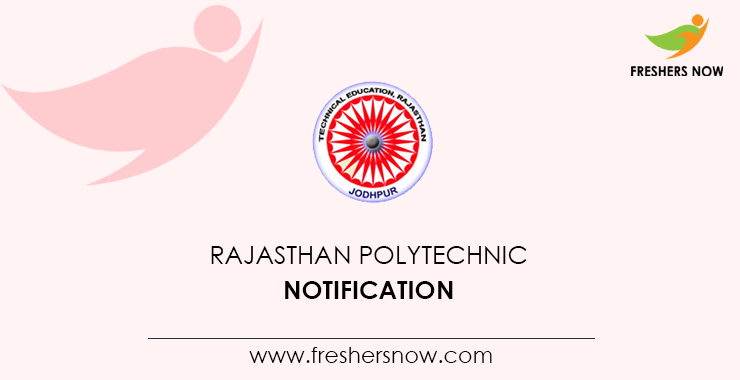 Rajasthan Polytechnic Notification Rajasthan Polytechnic Notification