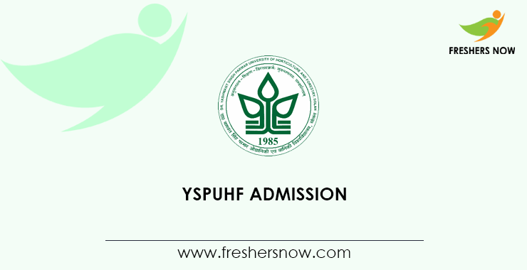 YSPUHF Admission YSPUHF Admission