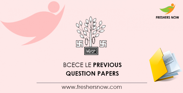 Bcece Question Paper