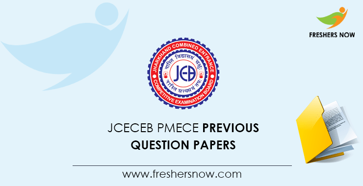 JCECEB PMECE Previous Question Papers JCECEB PMECE Previous Question Papers