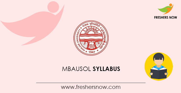 MBAUSOL Syllabus MBAUSOL Syllabus