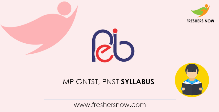 MP GNTST PNST Syllabus MP GNTST PNST Syllabus