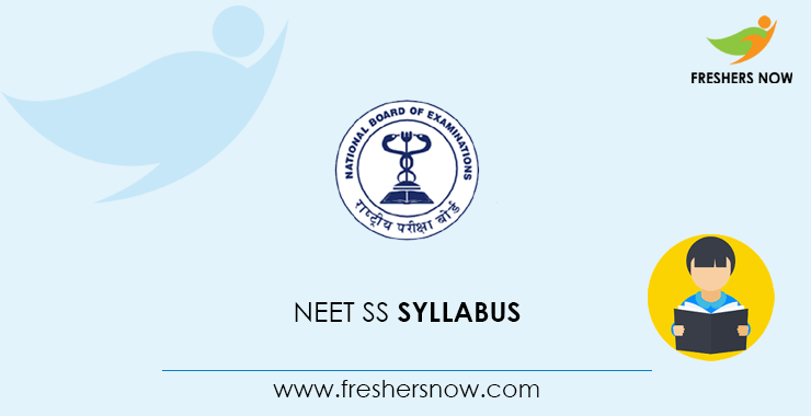 NEET SS Syllabus NEET SS Syllabus