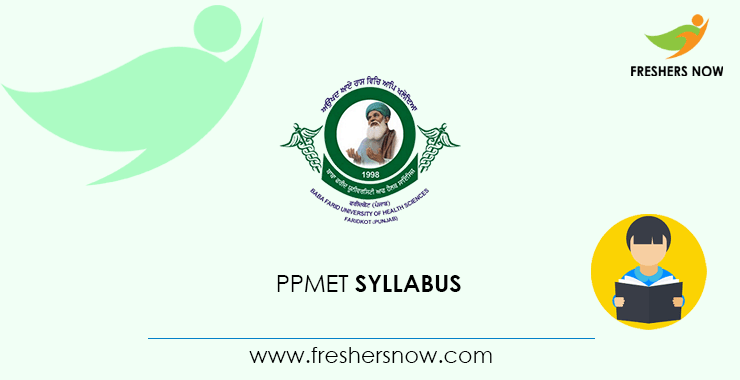 PPMET Syllabus PPMET Syllabus