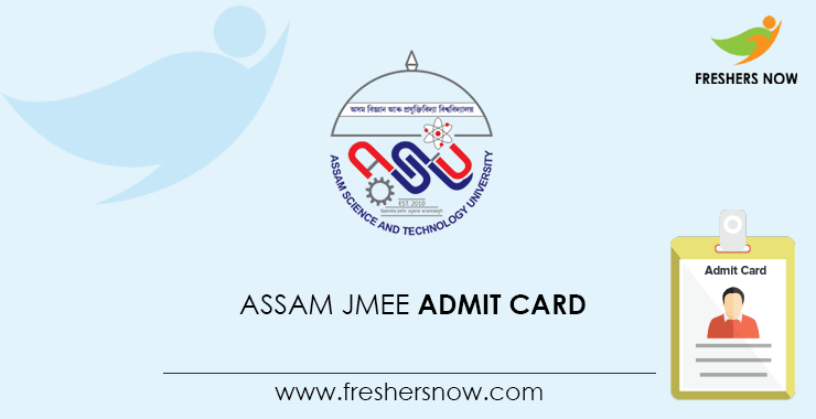 Assam JMEE Admit Card Assam JMEE Admit Card