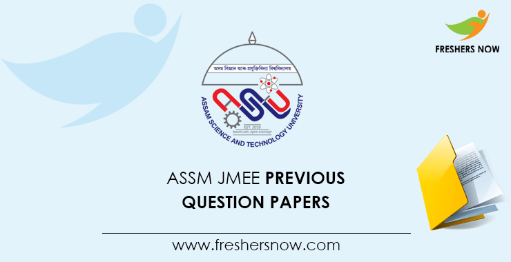 Assam JMEE Previous Question Papers Assam JMEE Previous Question Papers