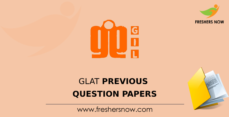 GLAT Previous Question Papers GLAT Previous Question Papers