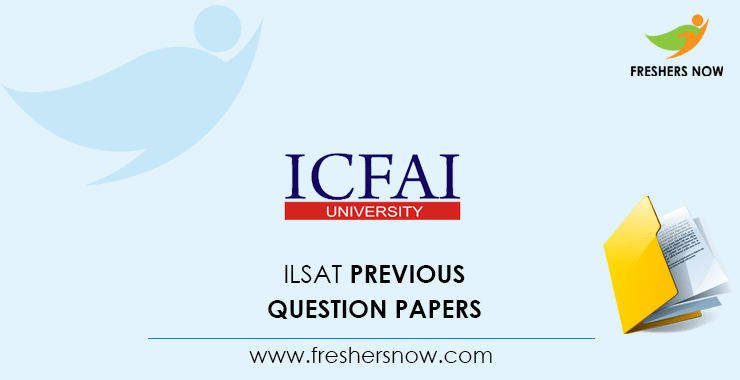 ILSAT Previous Question Papers ILSAT Previous Question Papers