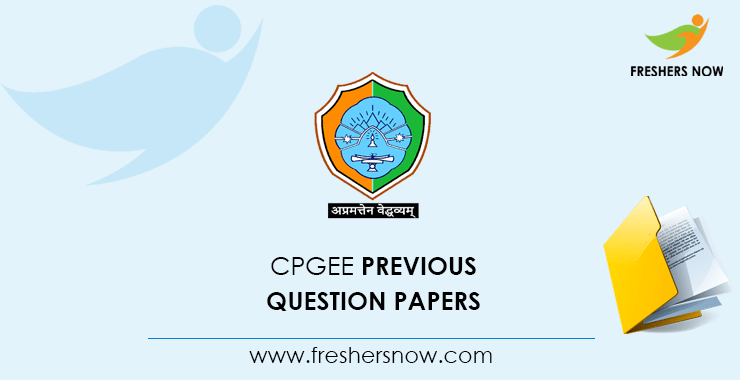 CPGEE Previous Question Papers CPGEE Previous Question Papers