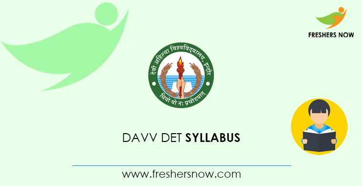 DAVV DET Syllabus DAVV DET Syllabus
