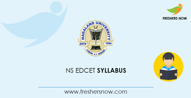 NS EdCET Syllabus NS EdCET Syllabus