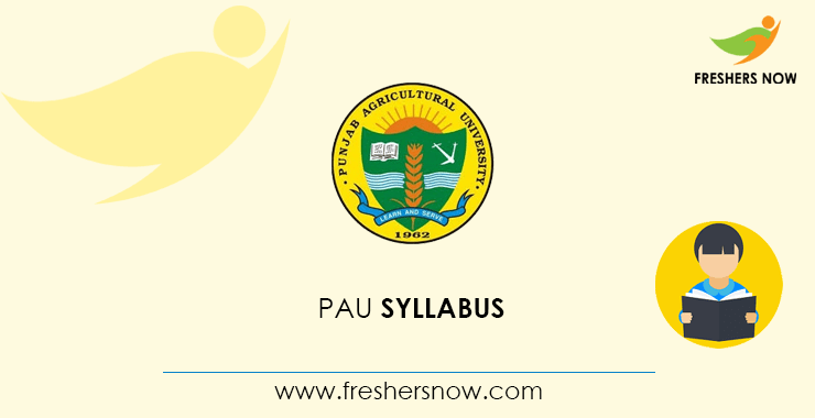 PAU Syllabus PAU Syllabus