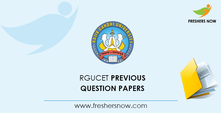 RGUCET Previous Question Papers RGUCET Previous Question Papers