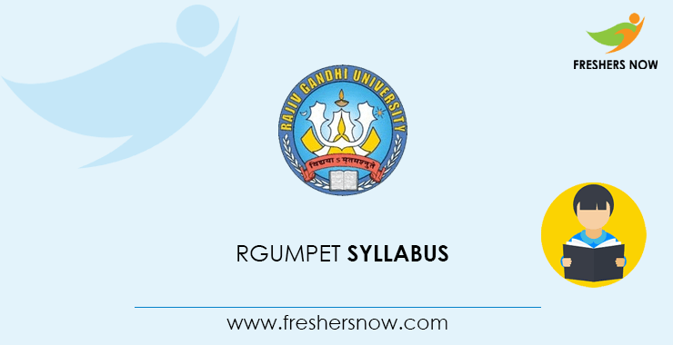 RGUMPET Syllabus RGUMPET Syllabus