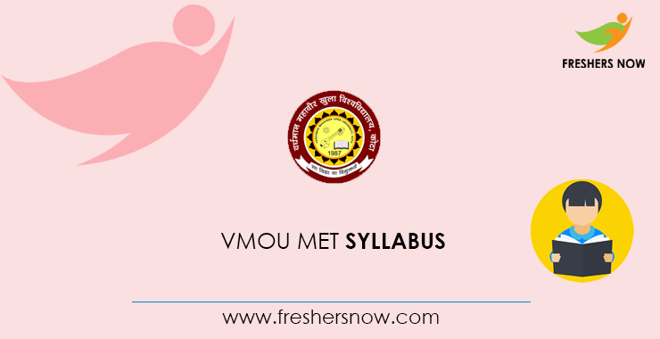 VMOU MET Syllabus VMOU MET Syllabus