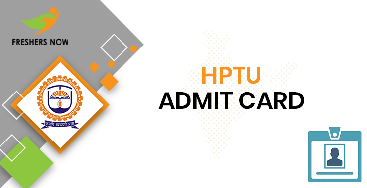 HPTU Admit Card HPTU Admit Card