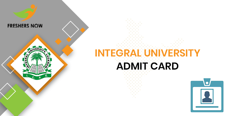 Integral University Admit Card Integral University Admit Card