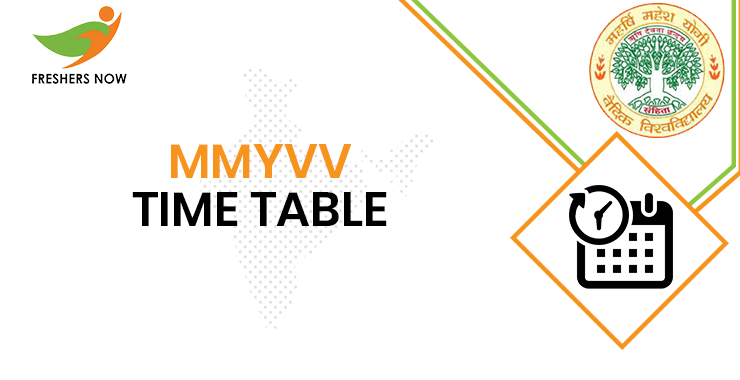 MMYVV Time Table MMYVV Time Table