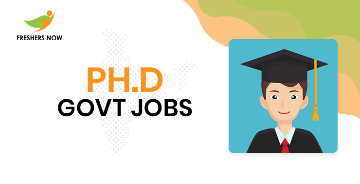 phd physics govt jobs in india