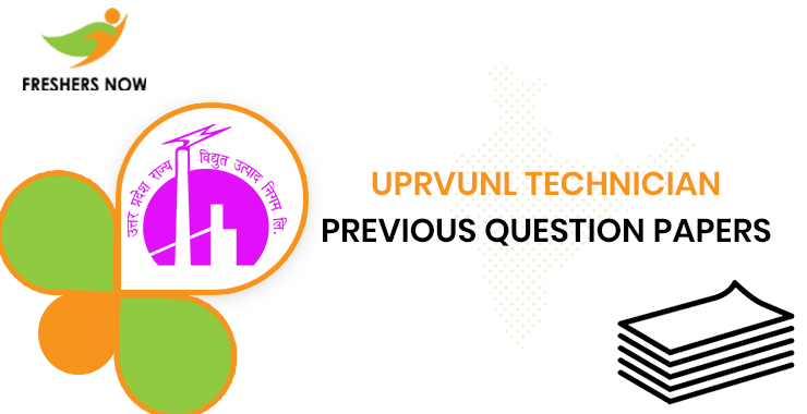UPRVUNL Technician Previous Question Papers UPRVUNL Technician Previous Question Papers