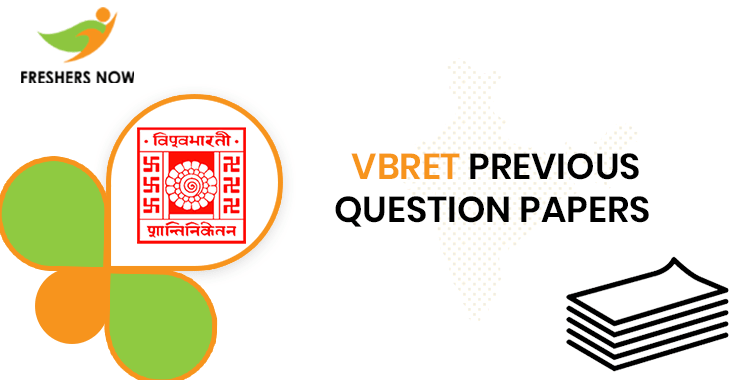 VBRET Previous Question Papers VBRET Previous Question Papers