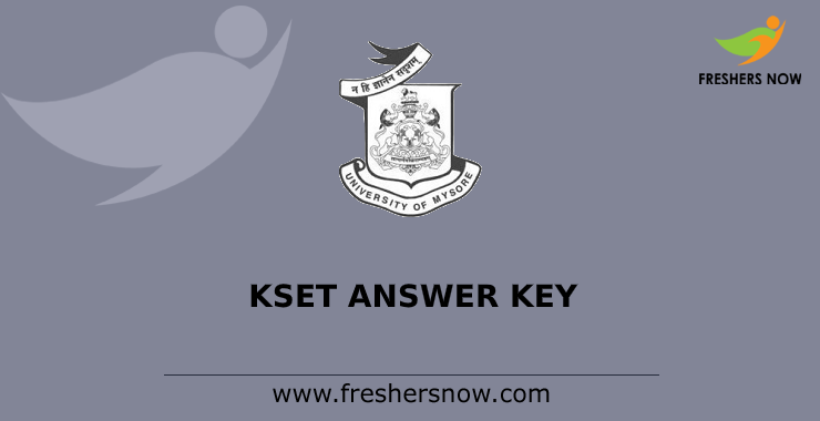 KSET Answer Key KSET Answer Key