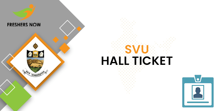 SVU Hall Ticket SVU Hall Ticket