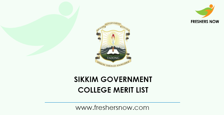 Sikkim Government College Merit List 2020 (Out) | Sikkim RUSA 2nd Merit