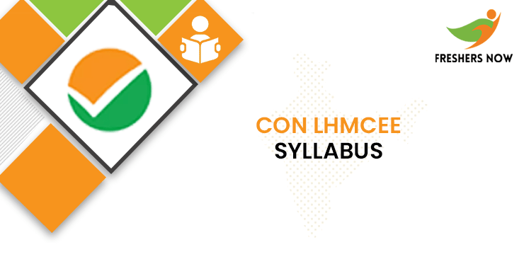 CON LHMCEE Syllabus CON LHMCEE Syllabus