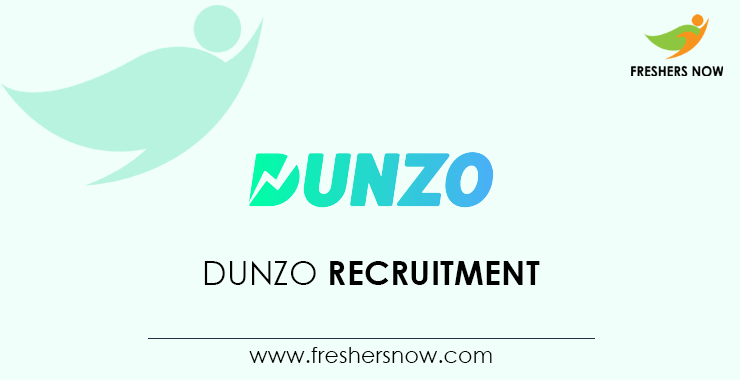 Dunzo Recruitment Dunzo Recruitment