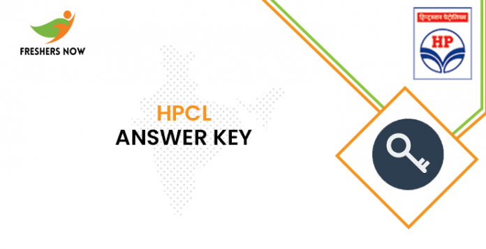 HPCL Answer Key